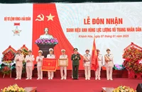 Vùng 4 Hải quân đón nhận danh hiệu Anh hùng Lực lượng vũ trang nhân dân