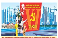 Trao giải sáng tác tranh cổ động Dưới cờ Đảng - Vững niềm tin