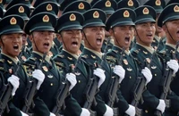 Quân đội Trung Quốc. Ảnh: REUTERS