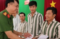 Trại giam Xuân Lộc tha tù cho 210 phạm nhân trước ngày giao thừa