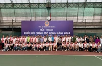 TAND quận 5 tổ chức hội thao khối nội chính mở rộng năm 2024