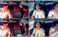 Lan truyền 3 video CSGT văng tục, vi phạm quy định an toàn giao thông 