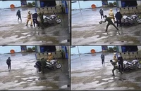 Vụ clip 2 người trong trang phục cảnh sát đánh người: Tạm đình chỉ 4 công an 