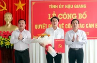 Giám đốc Sở Công Thương Hậu Giang làm Phó Bí thư Thành ủy Vị Thanh