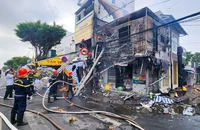 Kiên Giang: Cháy nhà, thiêu rụi nhiều đường dây cáp viễn thông