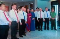 Lãnh đạo tỉnh Hậu Giang dâng hương Đền thờ vua Hùng 
