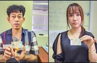 Tạm giữ 2 người vận chuyển hung khí nguy hiểm ra Phú Quốc