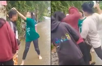 Hậu Giang đang xác minh video đánh nhau được cho là học sinh THCS