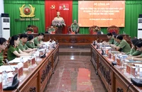 Bộ Công an kiểm tra công tác thi hành pháp luật và xử lý vi phạm hành chính tại Công an Sóc Trăng
