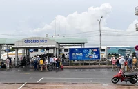 Tàu phà đi, đến TP Phú Quốc tạm ngừng hoạt động do thời tiết xấu 
