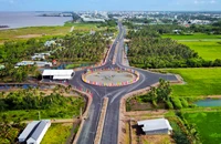 Thông xe đoạn quan trọng của tuyến đường ven biển tỉnh Kiên Giang