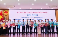 Kiên Giang công bố các quyết định về sắp xếp bộ máy và nhân sự