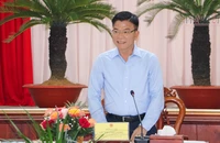 Phó Thủ tướng Lê Thành Long làm việc với tỉnh Hậu Giang và Kiên Giang
