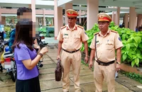 CSGT An Giang yêu cầu 175 phụ huynh ký cam kết không giao xe cho học sinh