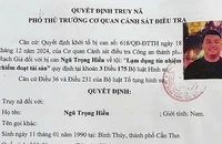 Công an An Giang truy nã bị can thuê xe ô tô rồi bỏ trốn