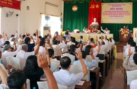Cần Thơ hiệp thương lần thứ nhất giới thiệu người ứng cử đại biểu Quốc hội và đại biểu HĐND TP