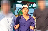 Công an An Giang bắt bị can truy nã đặc biệt khi đang lẩn trốn trên tàu cá