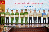 An Giang có 1 đặc khu và 26 xã được công nhận địa bàn không ma túy