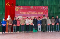 Công an An Giang tổ chức chương trình 'Tình nguyện mùa đông' tại Cao Bằng