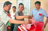 Nơi đầu tiên của tỉnh An Giang bầu cử đại biểu Quốc hội khóa XVI