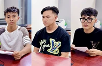 Tạm giữ 3 thanh niên mang hung khí đi gây rối ở phường Long Xuyên