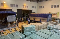 Phát hiện kho hàng 'khủng' có dấu hiệu giả mạo nhãn hiệu