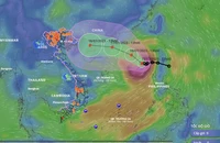 Biển Đông hứng cơn bão đầu tiên của năm 2023