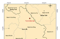 Kon Tum động đất 4.4 độ richter, mạnh nhất từ đầu năm đến nay