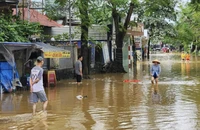 Các tỉnh từ Quảng Trị đến Khánh Hoà có mưa to đến rất to