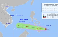 Bão JELAWAT đang vào biển Đông