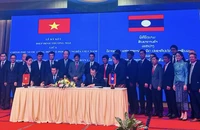 Hiệp định thương mại Việt Nam - Lào được ký sau 3 năm đàm phán