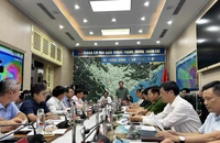 Trung tâm Dự báo Khí tượng thuỷ văn quốc gia báo cáo với Phó Thủ tướng về siêu bão số 3 - bão YAGI