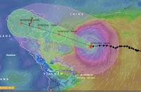 Siêu bão số 3 đang cách Quảng Ninh khoảng 600 km