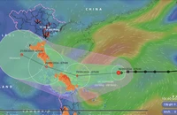 Sáng mai, bão số 4 vào đến vùng biển ven bờ từ Quảng Trị đến Quảng Nam