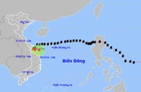 Bão Trà Mi suy yếu thành áp thấp nhiệt đới