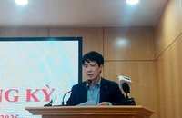 Phó Thủ tướng Hồ Đức Phớc đang họp với các doanh nghiệp về tác động thuế đối ứng của Mỹ