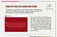 Tin đồn tháng 5 Quảng Ninh đón bão mạnh cấp 12 là ‘không có cơ sở’