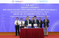 EVNNPT tiếp nhận tài sản - Công trình đấu nối điện thuộc Dự án Nhà máy nhiệt điện BOT Vũng Áng II