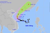 Bão số 1 đang ở thời điểm mạnh nhất, từ Quảng Bình đến Huế tiếp tục mưa lớn