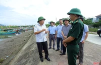 Hà Tĩnh lập Ban Chỉ huy Phòng thủ dân sự để phòng chống bão số 5