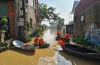 Gần 84.000 ngôi nhà còn đang ngập trong lũ lịch sử ở miền Bắc