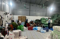 Phát hiện xưởng sản xuất băng vệ sinh giả quy mô lớn ở Hưng Yên