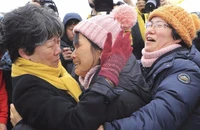 Phà Sewol chính thức 'trở về' sau ba năm