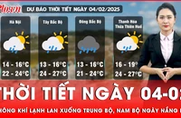 Dự báo thời tiết ngày 4-2: Miền Bắc rét đậm, Trung Bộ lạnh sâu, Nam Bộ lại có thời tiết trái ngược?