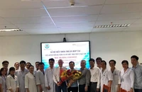 Trung tâm tim mạch Đà Nẵng đón BS Lê Trọng Phi về làm việc 
