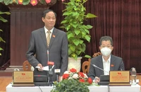 Phó Chủ tịch Quốc hội Trần Quang Phương làm việc tại Đà Nẵng