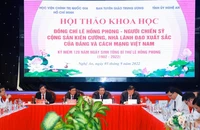 Cố Tổng Bí thư Lê Hồng Phong - nhà lãnh đạo xuất sắc của Đảng và cách mạng Việt Nam