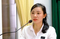 Vợ liệt sĩ Trần Trung Hiếu được tuyển dụng vào công an nhân dân