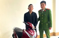 Nam thanh niên trộm xe SH đi chơi Tết bị bắt