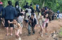 Tin đồn thất thiệt vỡ đập thủy điện Bản Vẽ khiến dân bỏ nhà chạy lên núi
